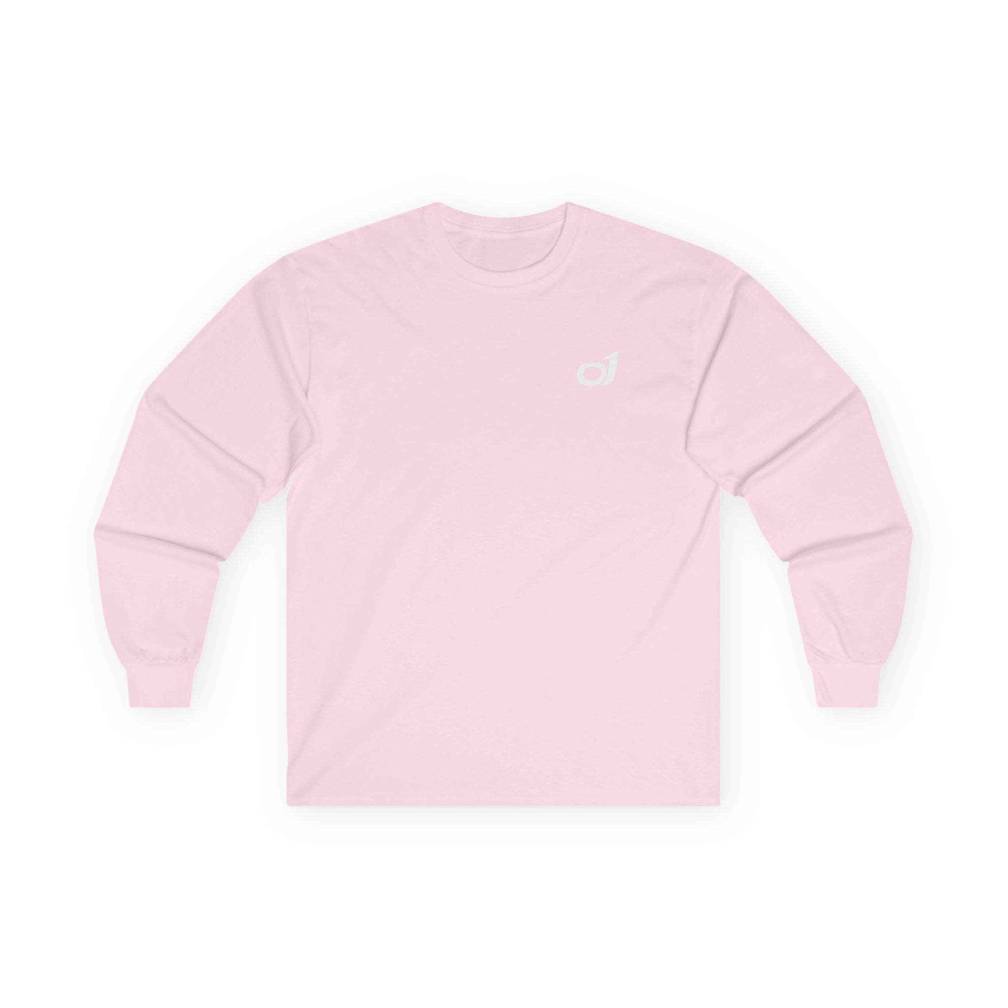 Minimal o1 White Logo Long Sleeve Tee