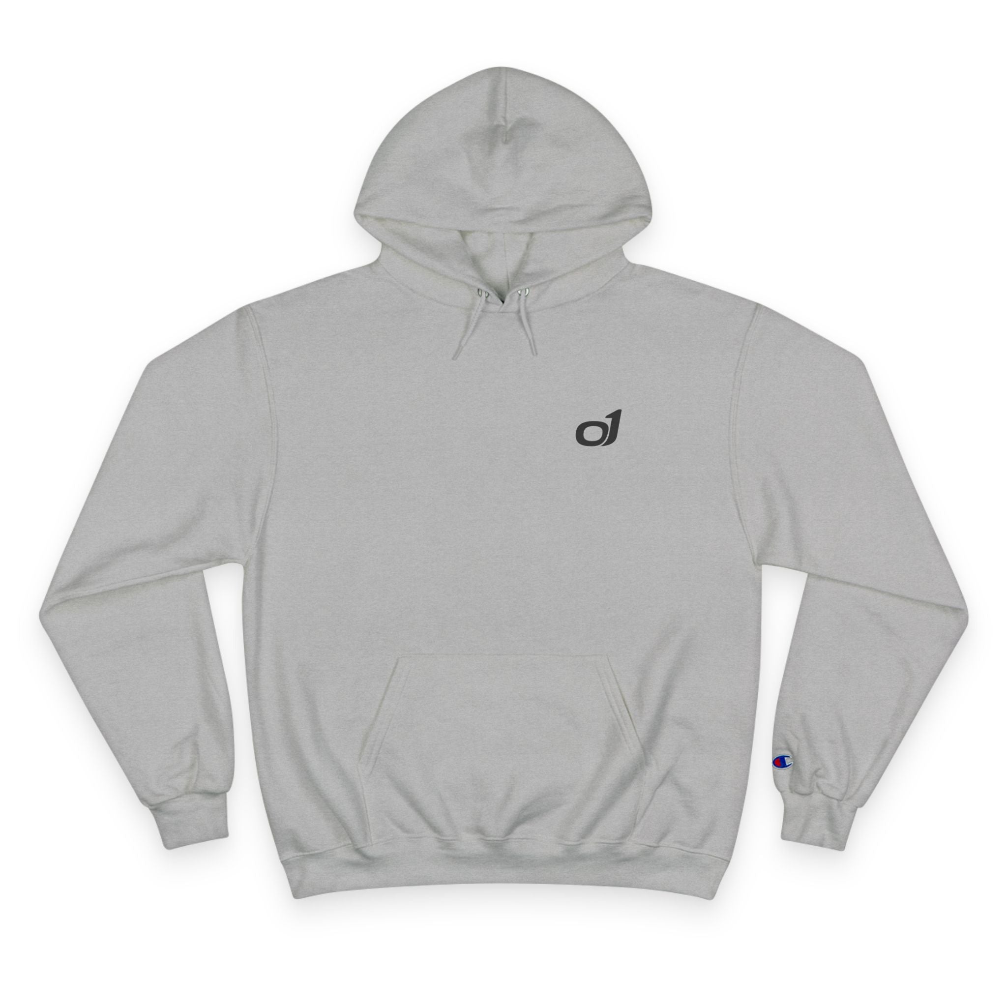 ON1Y X Champion Minimal o1 Black Logo Hoodie