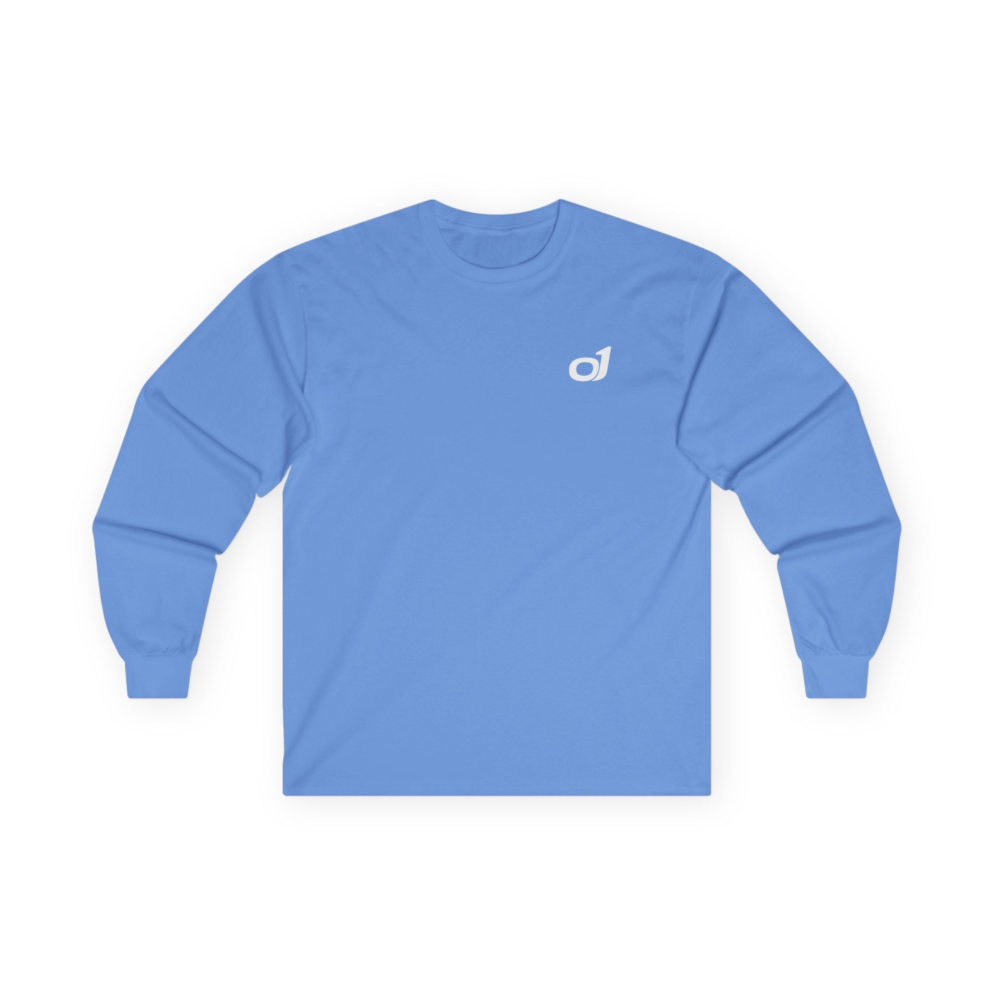 Minimal o1 White Logo Long Sleeve Tee