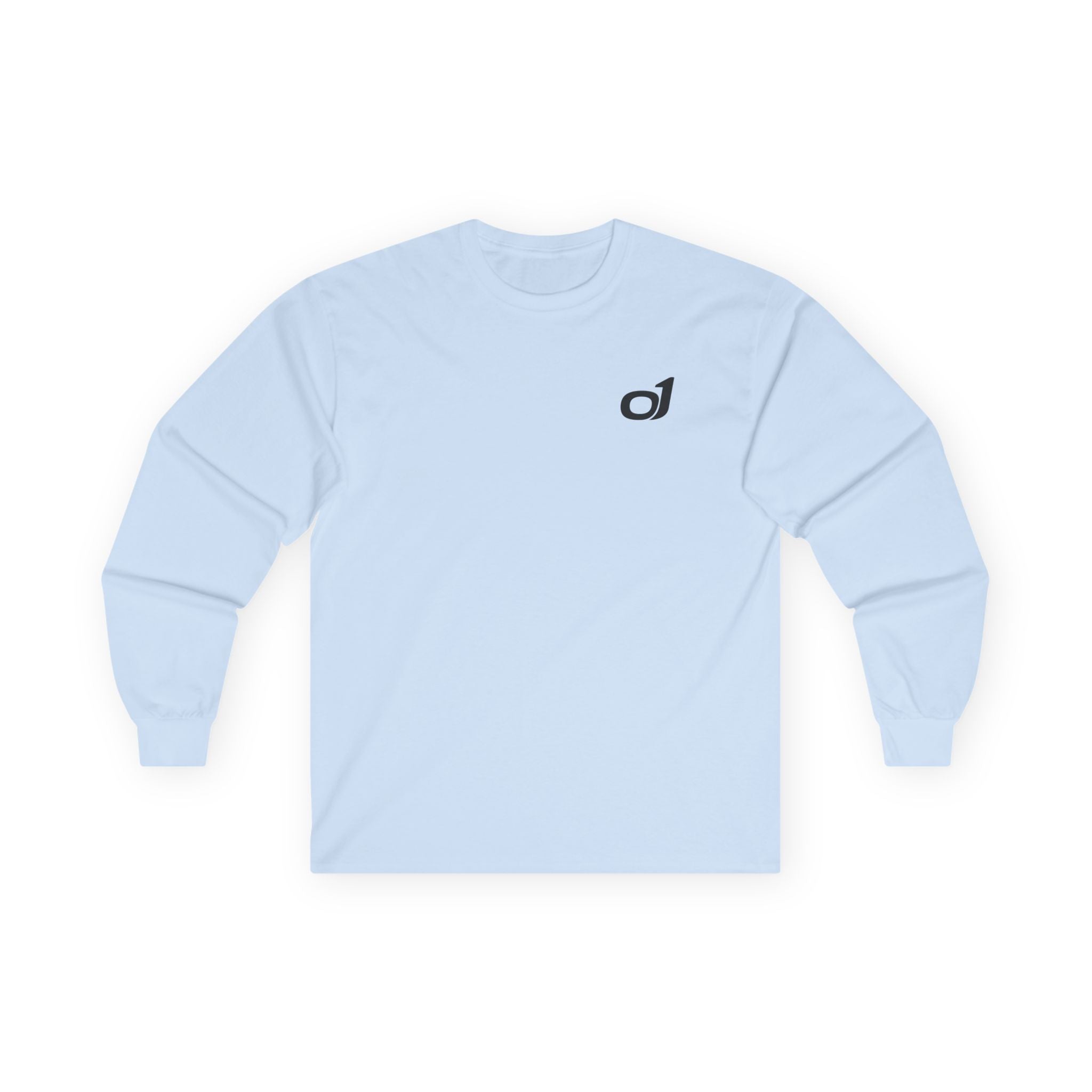 Minimal o1 Black Logo Long Sleeve Tee