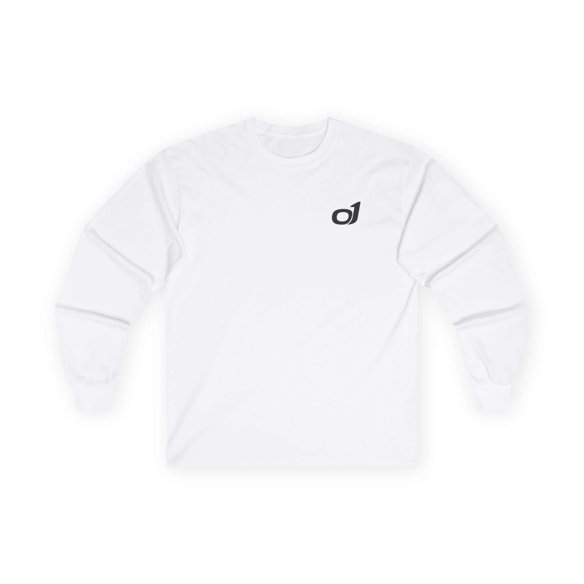 Minimal o1 Black Logo Long Sleeve Tee