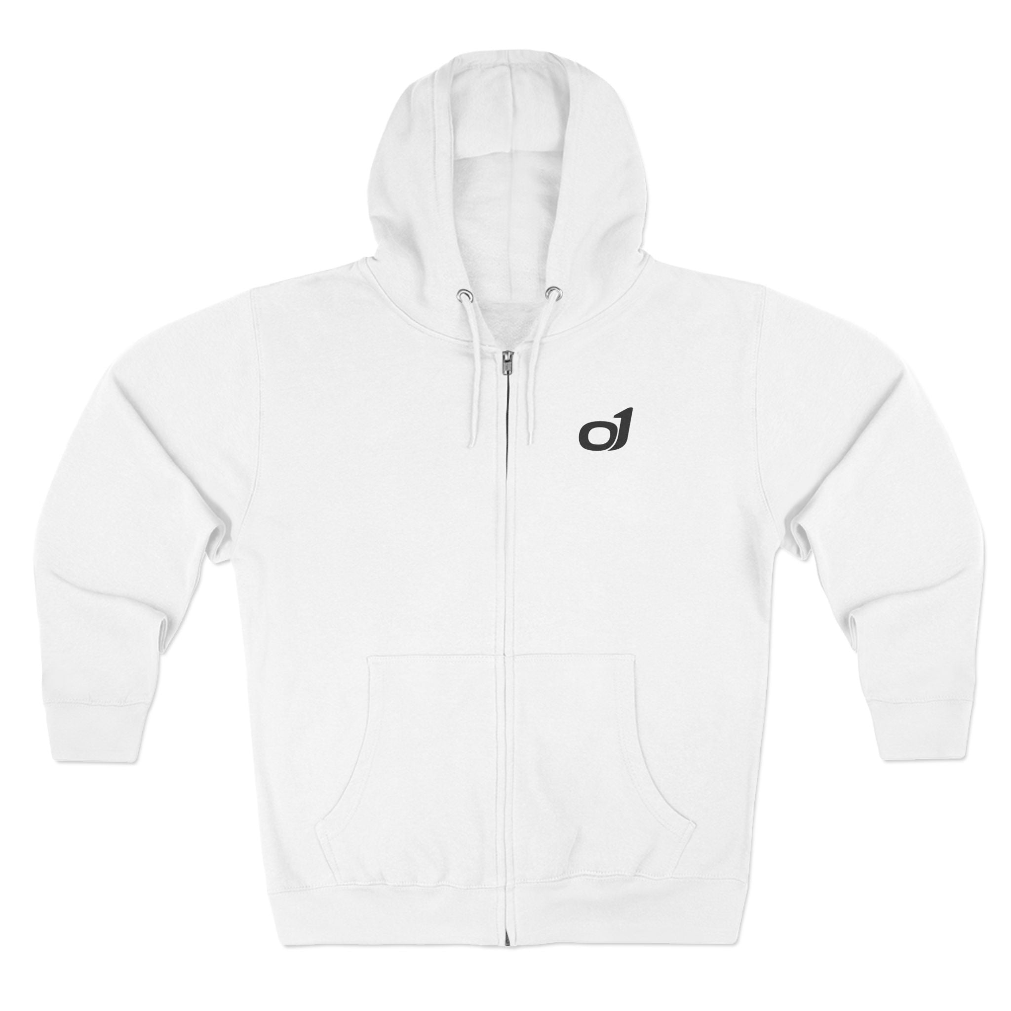 o1 Logo Zip Up Hoodie