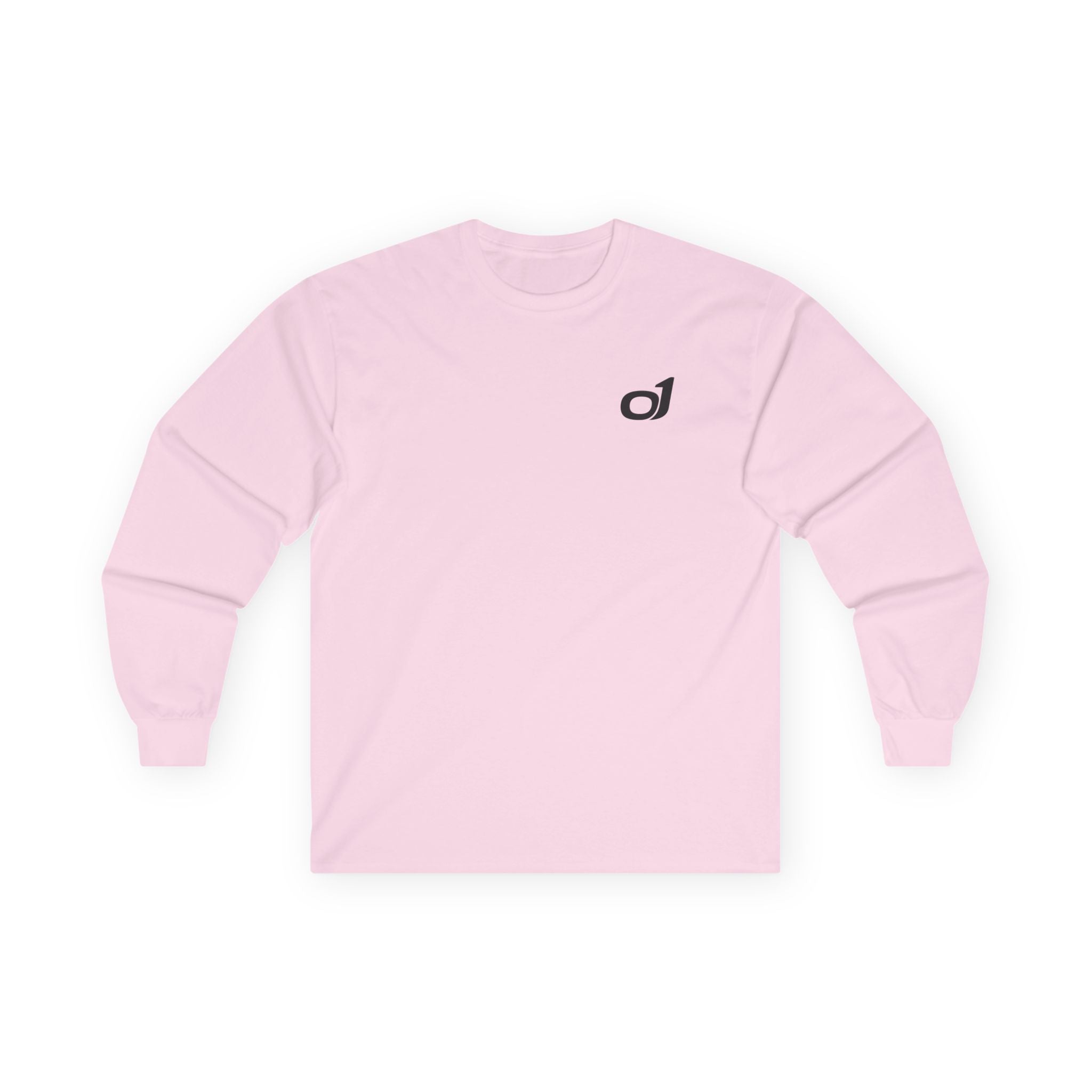 Minimal o1 Black Logo Long Sleeve Tee