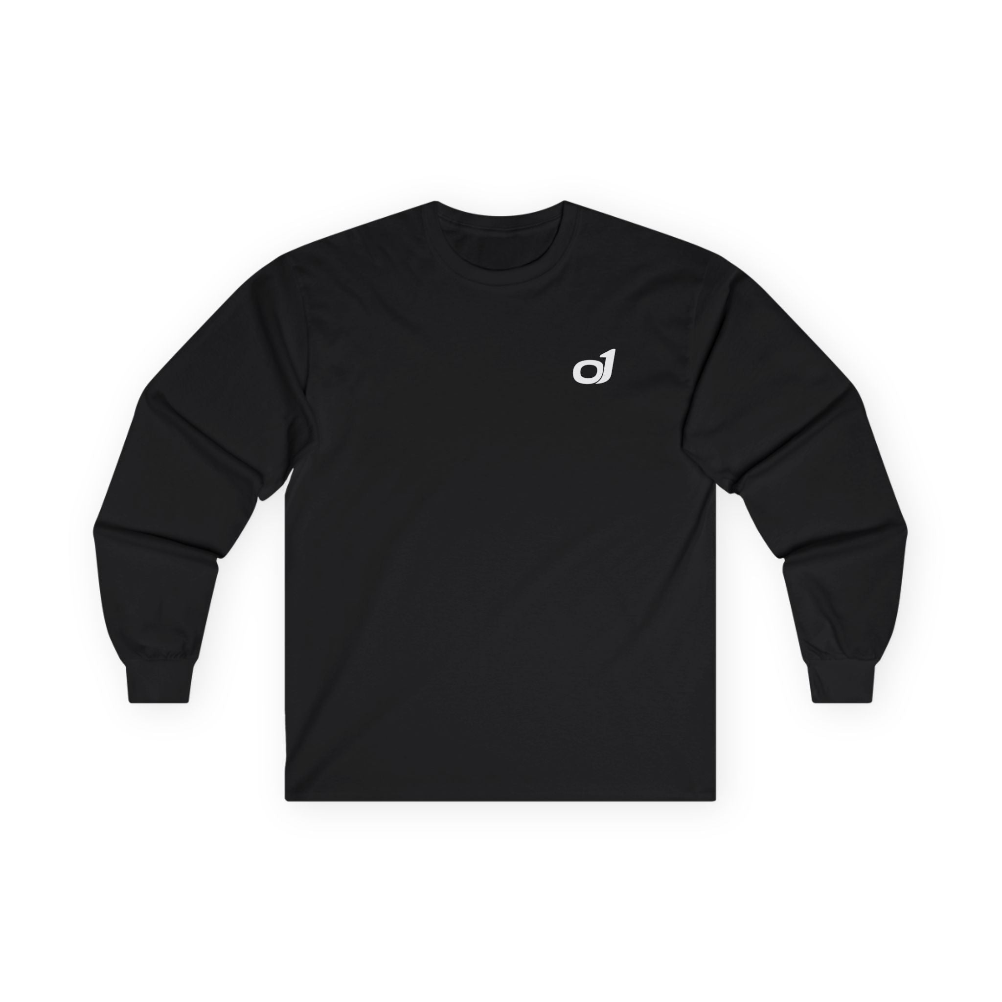 Minimal o1 White Logo Long Sleeve Tee