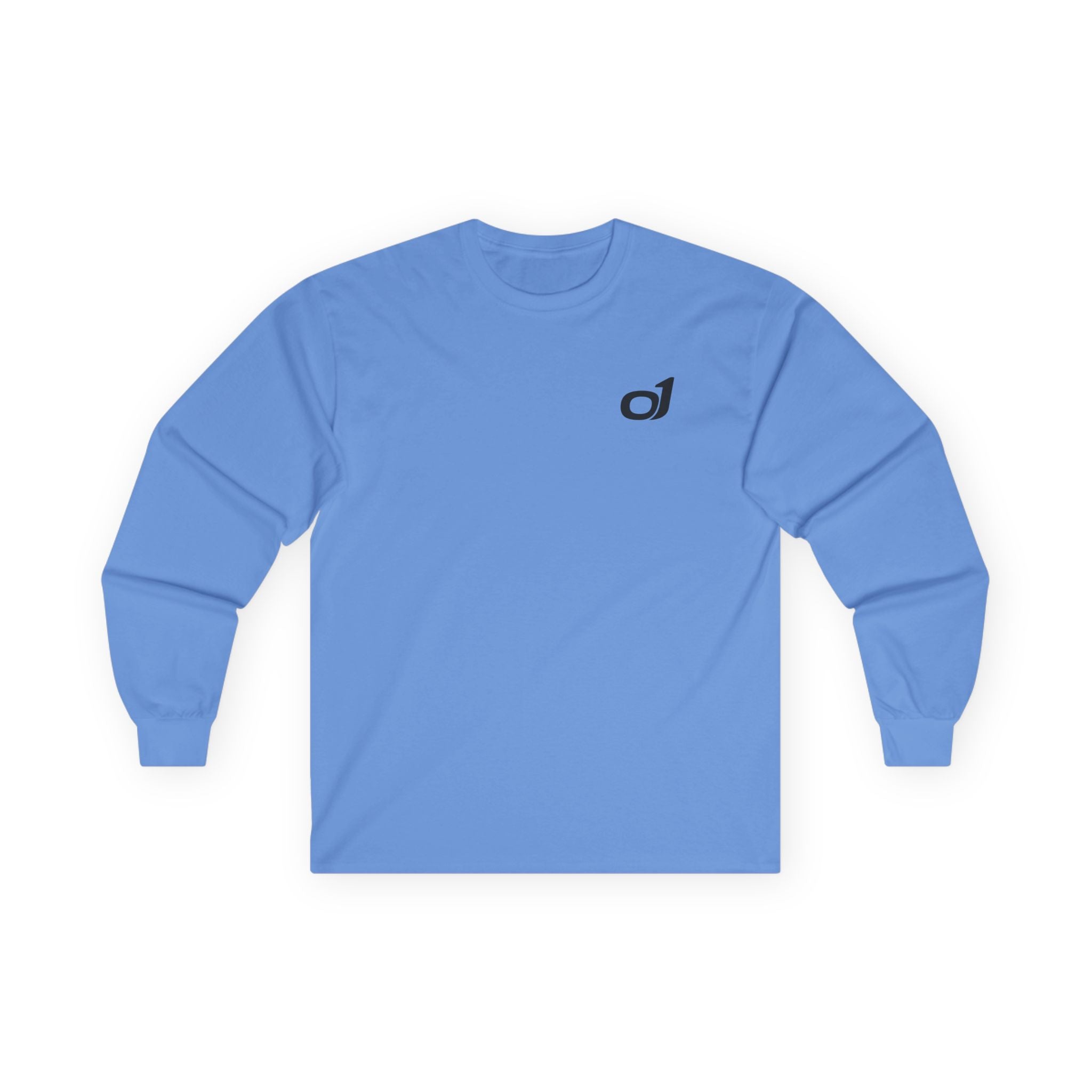 Minimal o1 Black Logo Long Sleeve Tee