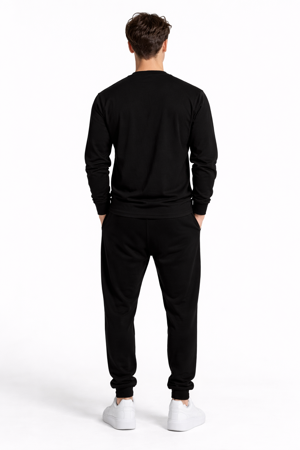 Minimal o1 White Logo Long Sleeve Tee