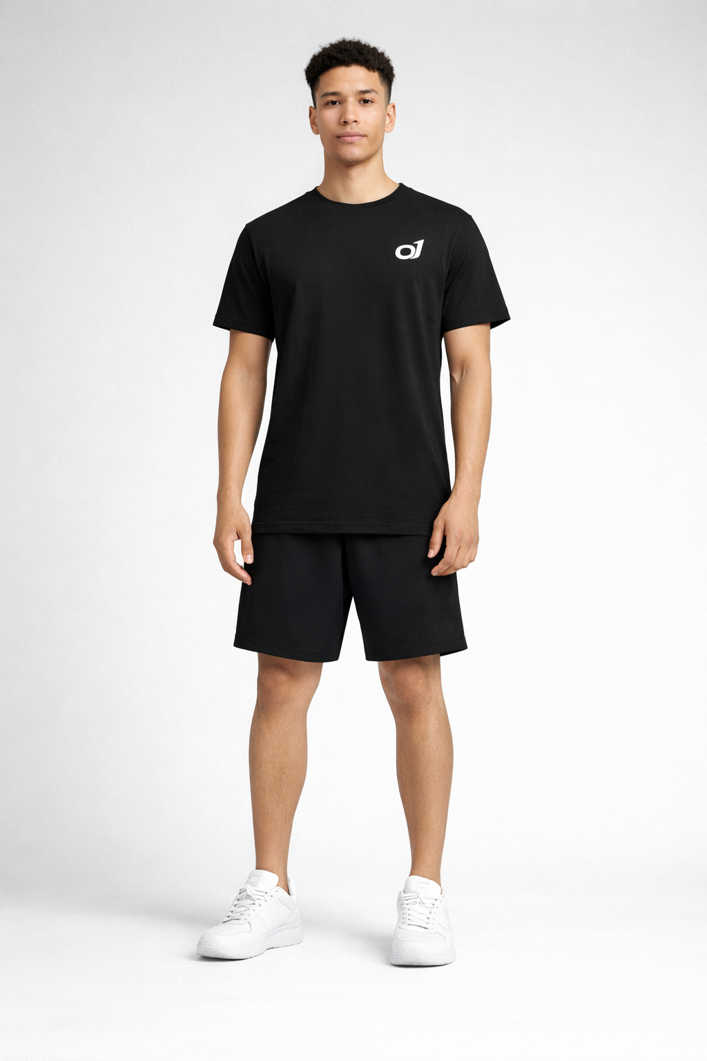 Minimal o1 White Logo T-Shirt