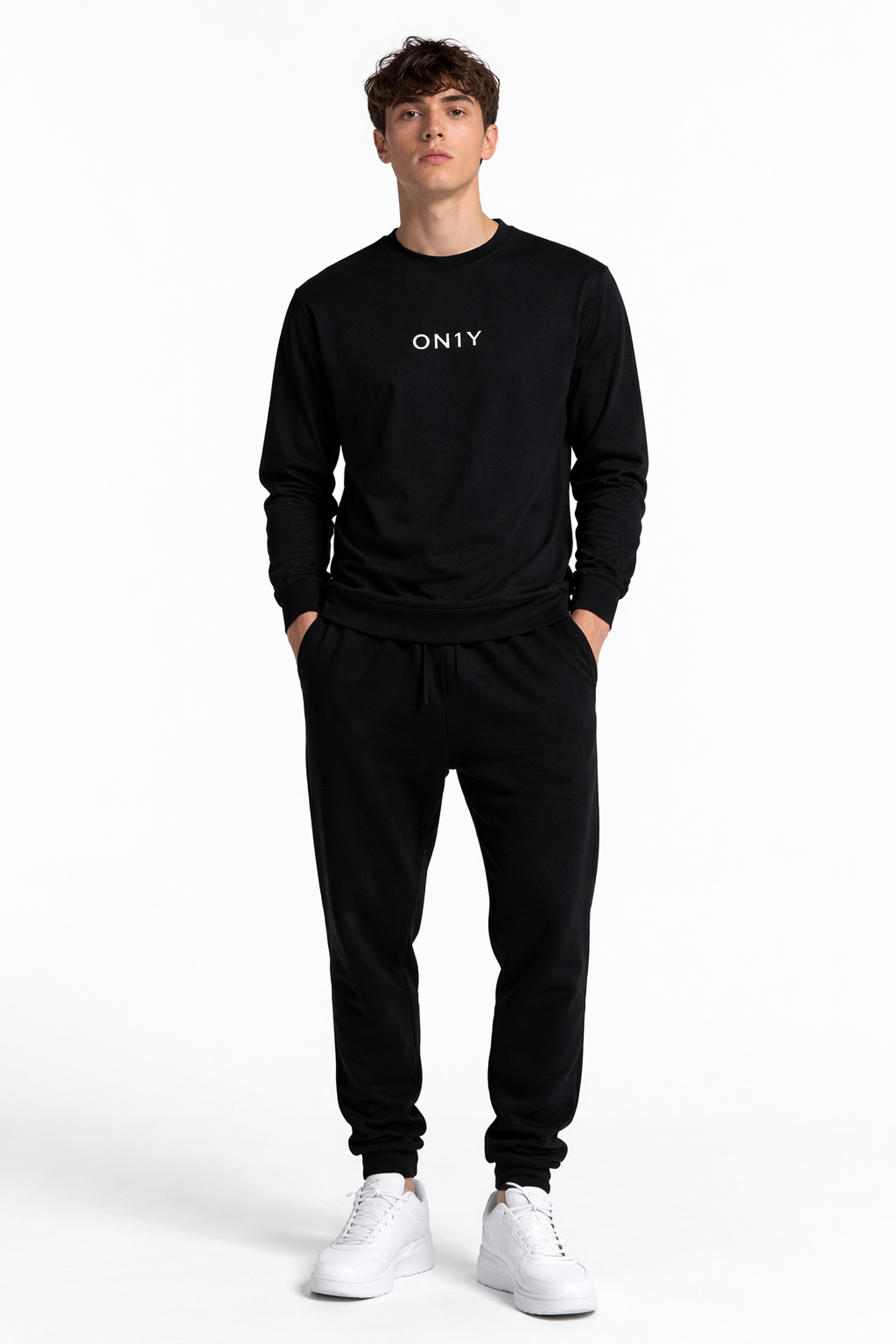 ON1Y White Label Core Long Sleeve Tee