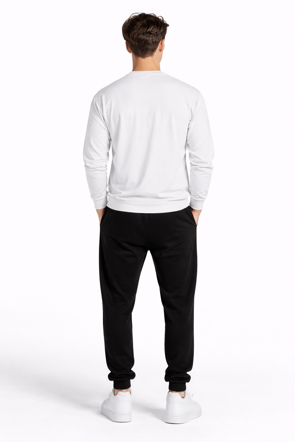 Minimal o1 Black Logo Long Sleeve Tee