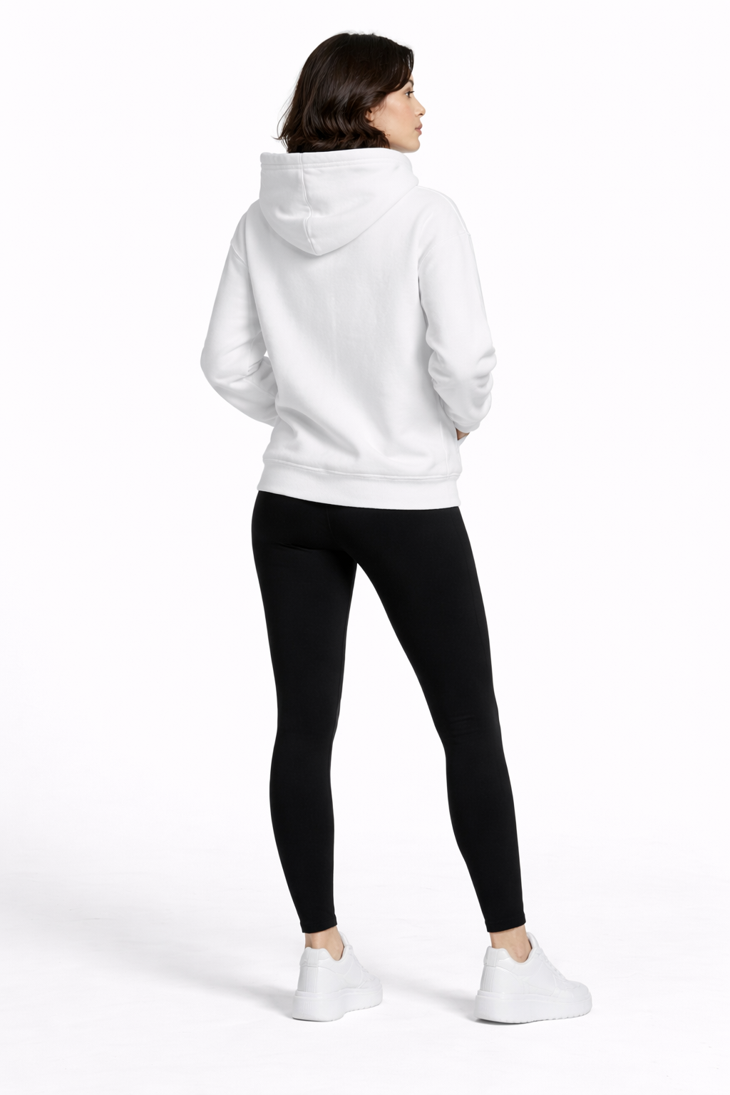 Minimal o1 Black Logo Hoodie