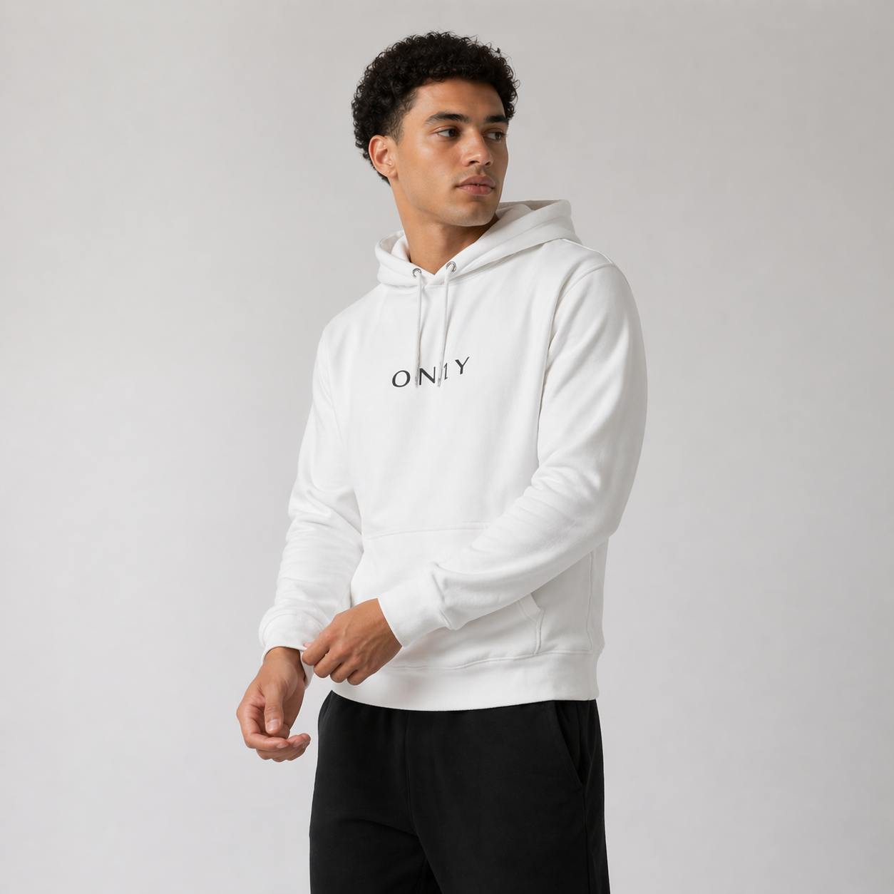 ON1Y Core Label Hoodie