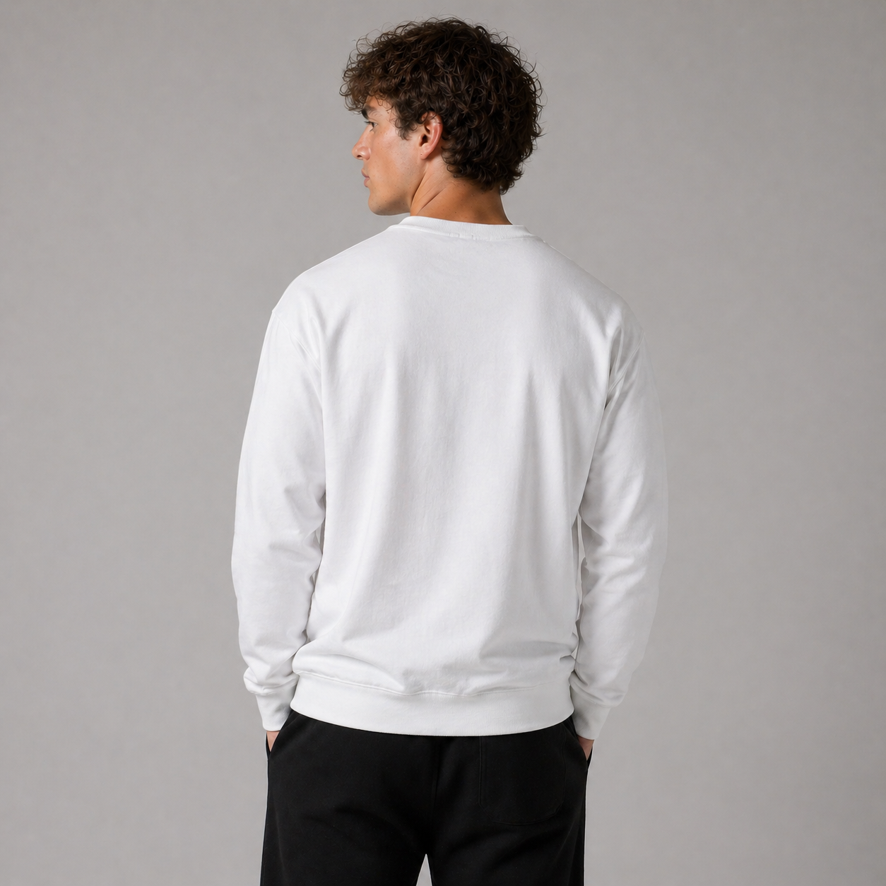 ON1Y Core Label Crewneck Sweatshirt